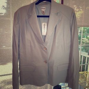 Chic Blue-Grey Blazer